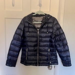 Purple Puffer Down Jacket